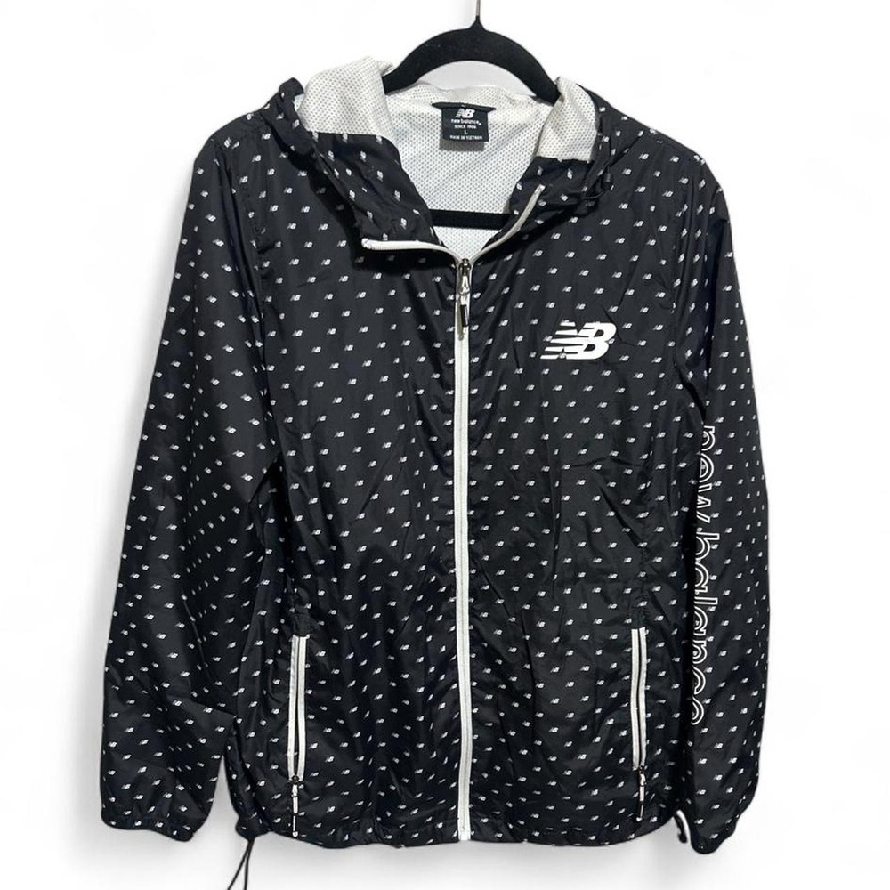 New Balance hooded windbreaker jacket - L